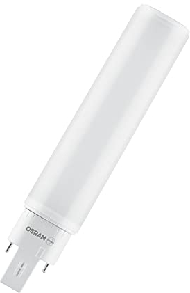 Osram DULUX D/E 26 LED-Lampe für G24Q-2 Sockel, 10 Watt, 990 Lumen, Warmweiß (3000K), rotierbar, Ersatz für herkömmliches 26W-Dulux Leuchtmittel