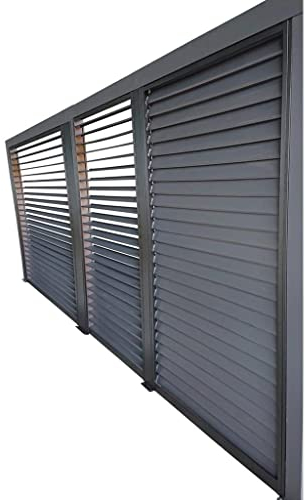 Ventelles aluminium mobiles pour pergola perbiv36