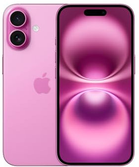 Apple iPhone 16 512 GB: 5G Mobile phone with Apple Intelligence, Camera Control, A18 Chip and a Big Boost in Battery Life. Works with AirPods; Pink