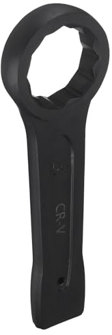 QUARKZMAN Llave De Golpe De Caja Plana De 54mm Métrica De Acero CR-V De 12 Puntos Llave De Golpe Plana De Cabeza Simple Con Pintura Horneada Manual Para Reparación Automotriz Mecánica
