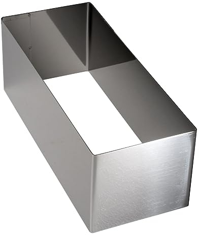 Lares - Schneideform/Backrahmen/Edelstahlform - 25 x 10 x 9 cm - Made in Germany