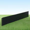 GartenAZ – Rasenkante Metall feuerverzinkt & beschichtet 103x20cm, Nutzlänge 10m - Flexible Rasenbegrenzung aus Stahlblech für Rasen- & Beetabgrenzung - Beeteinfassung Kante robust & langlebig