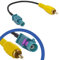Cinch Fakra Adapter Kabel Kompatibel mit Mercedes Comand Ford Blaupunkt NX Video
