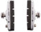 Cartridge Rennrad-Bremsschuhe, Silber/schwarz