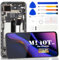 Für Xiaomi Mi 10T Bildschirm-Ersatz für Mi 10T Pro 5G LCD-Display für Mi 10T Pro 5GTouchscreen-Digitizer-Montage-Reparatursets (mit Rahmen, schwarz)