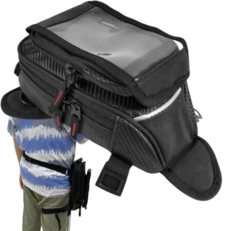 Sacoche De Réservoir Magnétique, Housse de Pluie Étanche, Sac Navigation Mag, Sac Écran Tactile