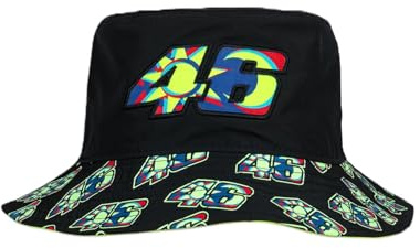 New Era - Vr46 Bucket Hat, Sombrero de Falda Ancha Unisex – Adulto