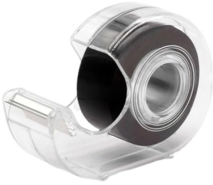 predolo Rotolo Flessibile Fai da Te, taglierina per Strisce di Nastro, Dispenser per Nastro Adesivo per Ufficio, L