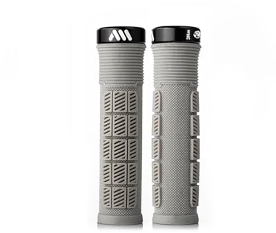 Puños para Bicicleta de Montaña MTB con Agarre Ligero Rise - Gris