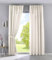 Gardinenbox 1er Set Vorhänge Verdeckte Schlaufen Cationic »JENA« Blickdicht Leinen Optik Gardinen Meliert Gardinenband mit Raffhalter, 100% Polyester, Creme, HxB 250x140 cm