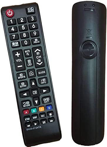 Nouvelle Remplacement pour telecommande Samsung BN59-01247A pour Samsung Universelle BN59-01247A Télécommande de Rechange pour TV - Aucun Réglage Requis