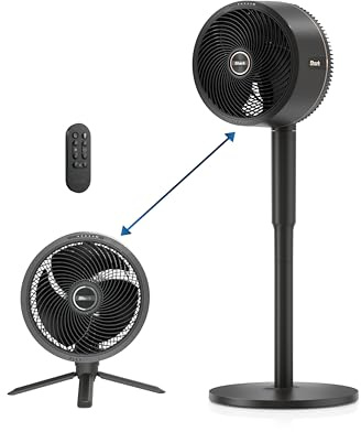 Shark FlexBreeze - Indoor & Outdoor Fan, Corded and Cordless, 2-in-1 Oscillating Pedestal and Tabletop, Up to 24-Hr Battery, FA202