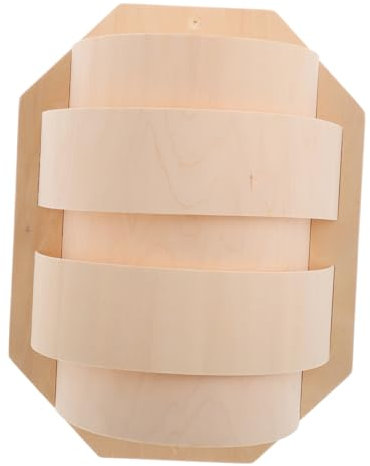 MAGICLULU Lámpara De Sauna Sencilla Cubierta Protectora De Bombilla De Sauna Accesorio De Pantalla De Lámpara De Madera Para Sala De Sauna
