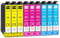 Jhaan T0712 T0713 T0714 Druckerpatronen Kompatibel für Epson T0715 Multipack Kompatible mit Epson Stylus SX218 SX110 SX210 SX215 SX415 SX515W SX200 DX8400 DX4000 DX4050 DX7450 DX845 Drucker(9er-Pack)