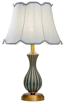BDDCYWY Table lamp bedside table lamp ceramic table lamp bedroom column table lamp