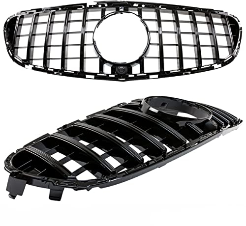 Kühlergrill Schwarz kompatibel für Mercedes E-Klasse W212 S212 ab 2013-216 auf Sport-Panamericana GT DM Autoteile 2751