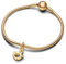 PANDORA Moments Schaukel-Einhorn Charm-Anhänger aus Sterling Silber mit vergoldeter Metalllegierung, Zirkonia, Kompatibel Moments Armbändern,762978C01