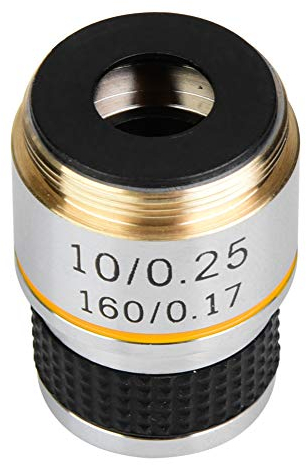 5 x 3 x 3 mikroskop objektiv objektiv 20 x mål 10 x 185 biologiskt mikroskop Akromatiska objektiv lins 160/0,17