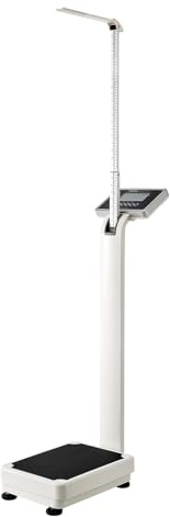 VEVOR Balance médicale numérique, capacité de 300 kg, pèse-personne médical professionnel et multifonctionnel pour le poids et la taille, avec 2 unités (kg/lb), IMC pour salle de sport maison hôpital