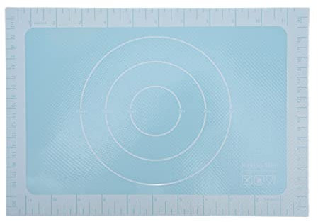 Tappetini da forno in silicone macaron, (Base blu)