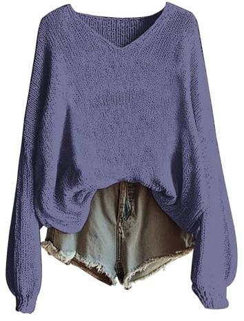 Colorful Sweaters for Women,Womens V Neck Boho Tops 2025 Fall Trendy Long Sleeve Colorful Pullover Sweater Lightweight Vintage Ethnic Tunics Argyle Jacquard Blouses sueters de Mujeres Elegantes