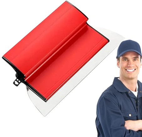 Plaster Plate Smoothing Tool, Precision Stainless Steel Scraper - 0.5mm Finishing Tools For Plaster Plates | For Home Use, Large Working Areas, Paint And Coating