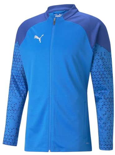 PUMA Herren Teamcup Training Jacket Strickjacke, Electric Blue Lemonade, L