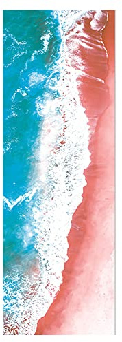 Morbuy Mikrofaser Hot Yoga Handtuch, Yoga Mat 183x63cm rutschfest Fitnesstuch Weich Atmungsaktiv Antirutsch Yogatuch Gilt für Fitness Ausbildung (183x63cm,G)