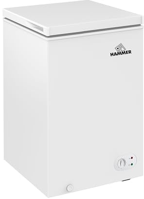 Congelatore a Pozzetto Hammer 100LT Indipendente HC108CNEWH, CLASSE E 55,2x47,5x85,2cm BIANCO