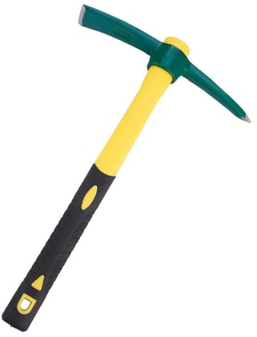 QUXVUIS Houe multifonctionnelle désherbage pioche Jardin pioche étanche Longue poignée Choix houe en Acier résistant à l'usure pour Le Camping