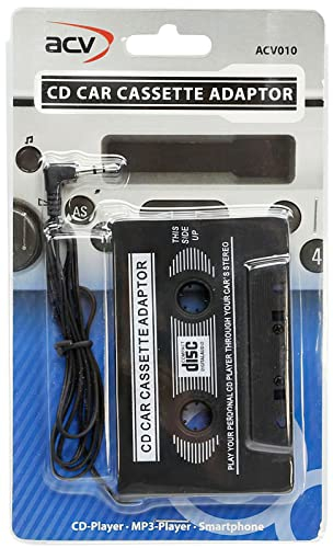 ACV Cassette Adaptateur MP3/CD pour Voiture