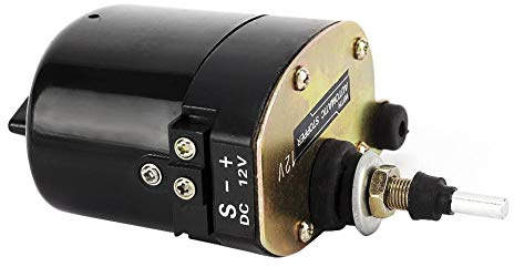 Motor del limpiaparabrisas - Motor del limpiaparabrisas del parabrisas automático del coche de 12 V apto para el tractor Willys 01287358 7731000001