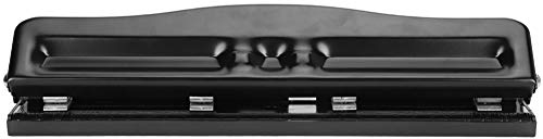 Lochstanzmaschine, 4-Loch Verstellbarer Locher Unlock Tools Manueller Locher Verstellbarer Lochabstand mit Skala für Home Office Schule