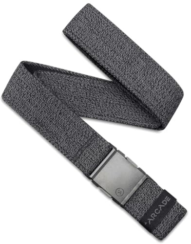 Arcade Atlas A2 Long Stretch Belt - Heather Black, One Size