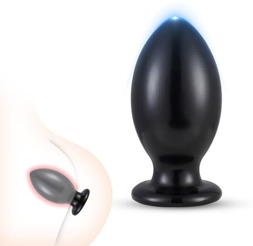 Analplug für Männer Frauen Anfänger,Neu Rugby Analkugeln Buttplug mit Dildo Saugnapf,7 Größen,Anal Plug Anal Dildo Groß Riesen Dildo xxl Anal Beads Butt plug Analspielzeuge,Analdilos Herren (XL)