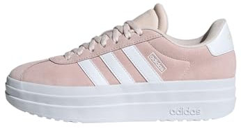 adidas Women's VL Court Bold Shoes, Wonder Quartz/Cloud White/Cloud White, 8 UK