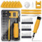 Feinmechaniker Werkzeug Mini Schraubendreher Set: Bluvizo 35Pcs Reparatur Kit mit T5 T6 T8 T10 T15 T20 Torx Bits für Switch PS5 Xbox Konsole iPhone Laptop Handy Uhren