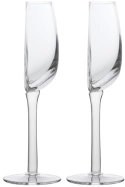 Copa de vino tinto, media copa de cristal, 22,5 x 7 x 6 cm, cáliz de tallo largo, elegante y diseño, vidrio semicircular para bodas, reuniones, festivales