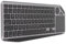 PUSOKEI Teclado Inalámbrico con Panel Táctil, Teclado Táctil Inalámbrico 2.4G/BT, Teclado Multidispositivo con Retroiluminación Colorida para iOS/para Android/para Win/Smart TV, PC Portátil