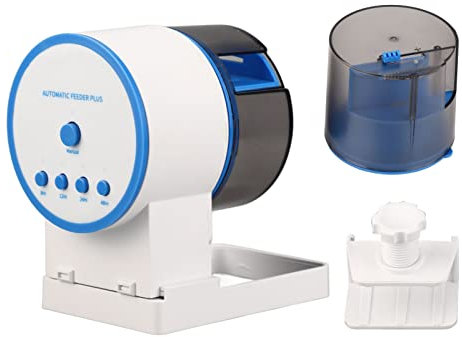 Mangiatoia Automatica Per Pesci Per Acquario, Distributore Automatico di Cibo Per Pesci Ricaricabile Per Acquario, Timer Per Mangiatoia Per Pesci Per Pesci Rossi Koi