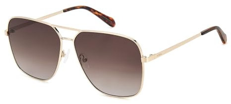 Fossil Damen Fos 3154/G/S Sonnenbrille, Hellgold, 61