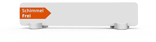 Könighaus ANTI SCHIMMEL HEIZUNG – Infrarot Schimmelentferner für Wand & Bad – Schimmelfrei ohne Chemie – Alternative zu Schimmelspray und Schimmelfarbe – Behebt Schimmel am Ursprung – Einzel