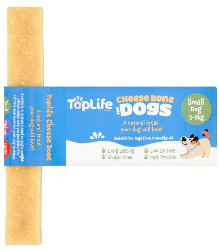 TopLife Cheese Bones for Dogs, 34g