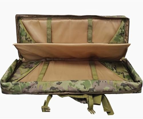 Durable Funda para Armas Largas, Bolsa de Pesca Multifunción Gun Bag, Funda para Arma Funda para Transporte de Armas, Adecuado para Deportes de Pesca, Caza y Tiro(CP,55in/140cm)