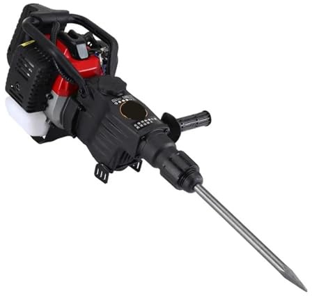 Marteau perforateur à essence multifonction 3 en 1, marteau perforateur électrique à essence, marteau de démolition 1800 W