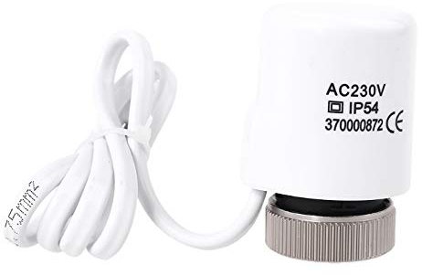 Electric Thermal Actuator AC 230V Normally Closed NC M30*1.5mm for TRV Thermostatic Radiator -Valve Underfloor Heating