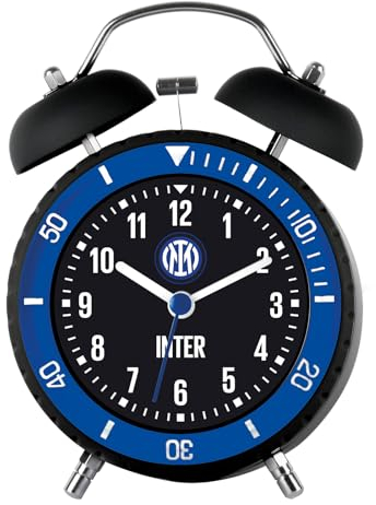 Seven spa Sveglia Soft Touch a Campana Al Quarzo INTER- Prodotto Ufficiale