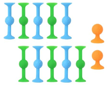 HSYWSH 12pcs Juego de Dardos Ventosa Juego de Dardos de Lechón de Silicona Juego de Dardos Pop Sucker para Interacción Familiar Regalo de Cumpleaños Juguete para Aliviar Estrés