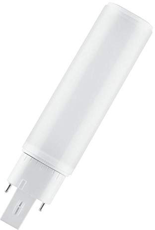 OSRAM LED Dulux D/E | – Bombilla LED con G24q-1 Socket de 2 | No Regulable, Blanco Frío – 4000 KELVIN | 1er de Pack