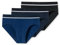 Schiesser Herren 3 PACK Slips Bio Baumwolle Multipack - 95/5 Organic, sortiert 2_179571, 5/ M
